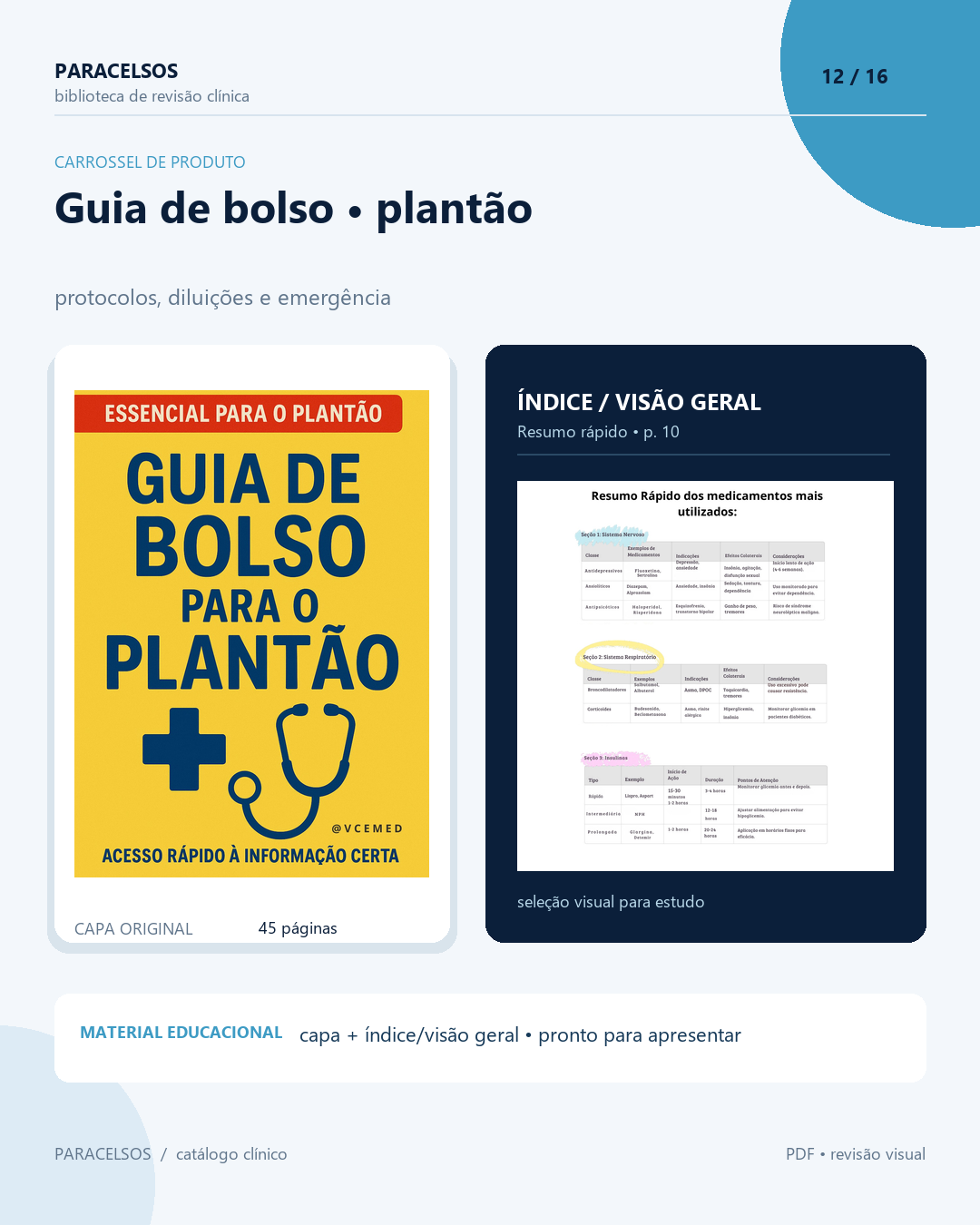 Guia de bolso para o plantão